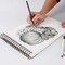 Sketchpad 9X12" Inch (68lb/100g), 100 Sheets of TOP Spiral Bound Sketch Book for Artist Pro & Amateurs | Marker Art, Colored Pencil, Charcoal for Sketching